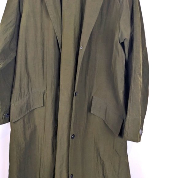 Aritzia babaton Skylar trench coat moss green size small - Picture 12 of 13